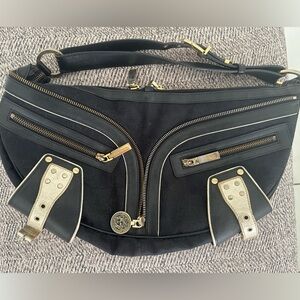 Versace Black and Gold Women's Bag